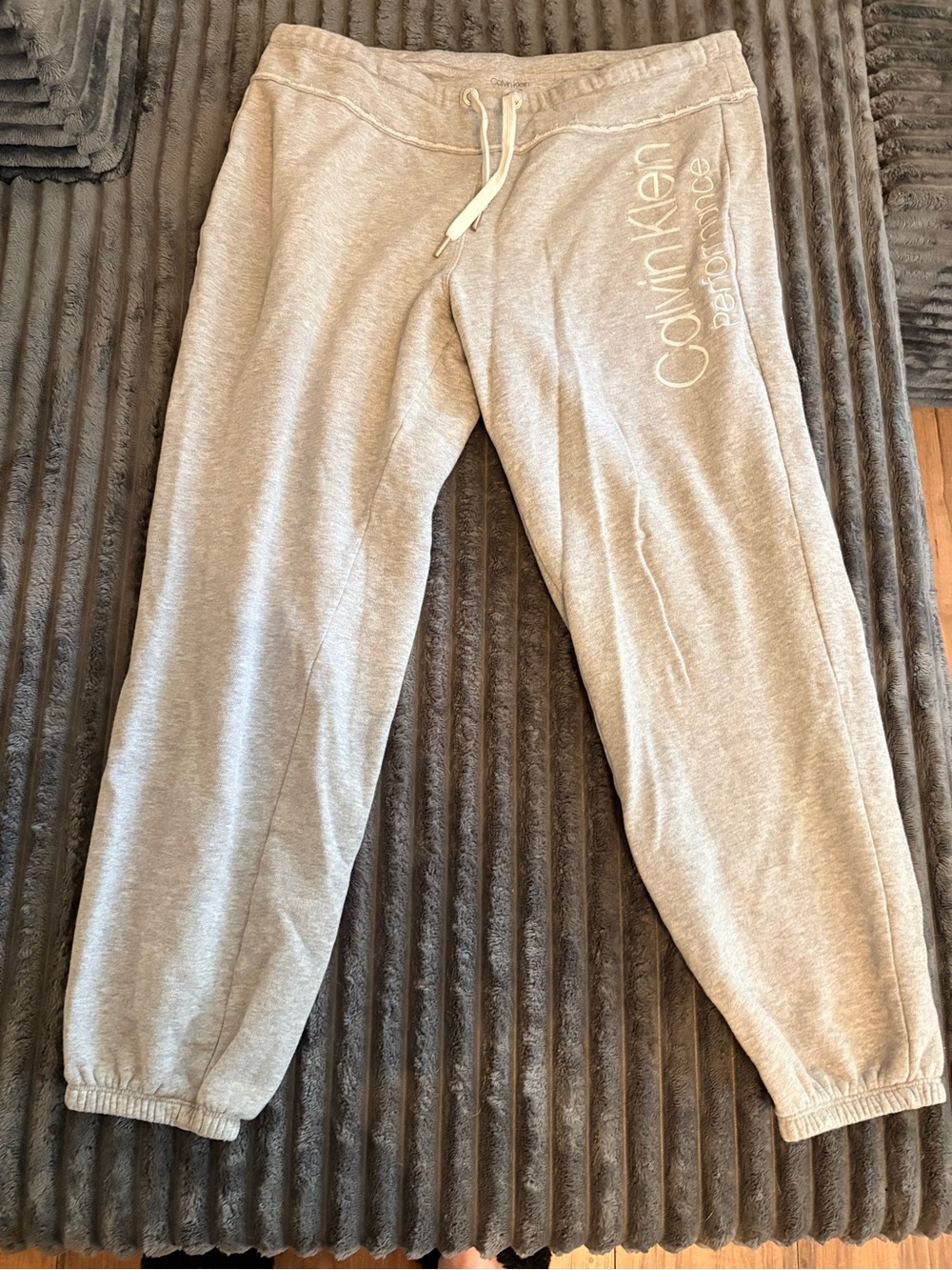 Calvin Klein Light Gray women Jogger Sweatpants